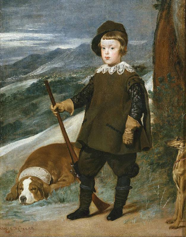 Diego Velazquez Prince Balthasar Charles as a Hunter Sweden oil painting art